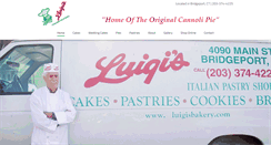 Desktop Screenshot of luigisbakery.com